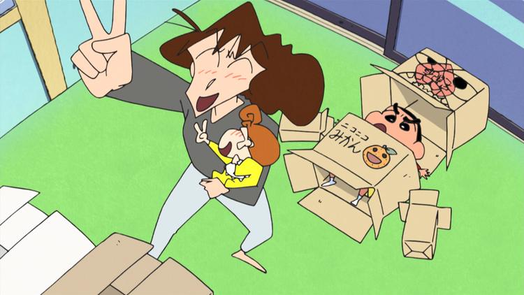 クレヨンしんちゃん 段ボール箱を片づけるゾ Telasa テラサ キッズ 特撮の見逃し配信 動画が見放題