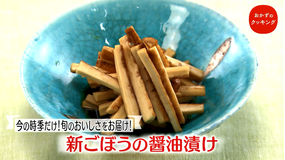 おかずのクッキング 土井善晴の「素材のレシピ・新ごぼう」/真藤舞衣子の「きのこたっぷりハッシュ・ド・ビーフ風パスタ」(2021/05/08放送分)