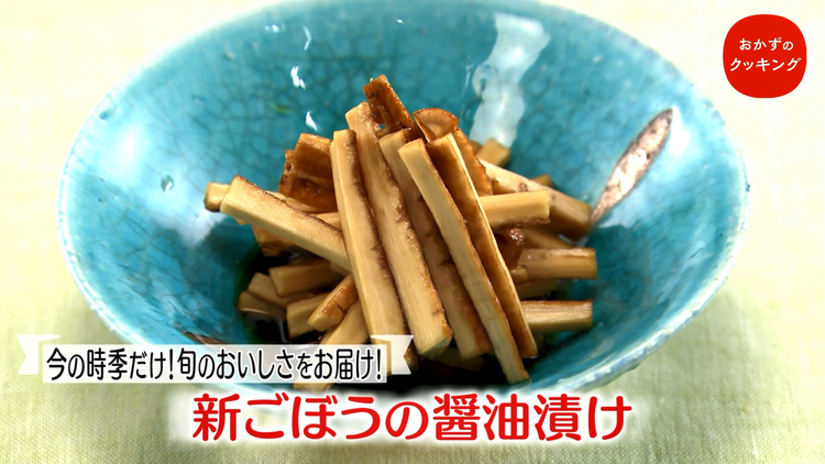 おかずのクッキング 土井善晴の「素材のレシピ・新ごぼう」/真藤舞衣子の「きのこたっぷりハッシュ・ド・ビーフ風パスタ」(2021/05/08放送分)