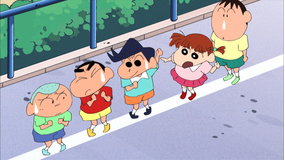 クレヨンしんちゃん 線の上を歩くゾ