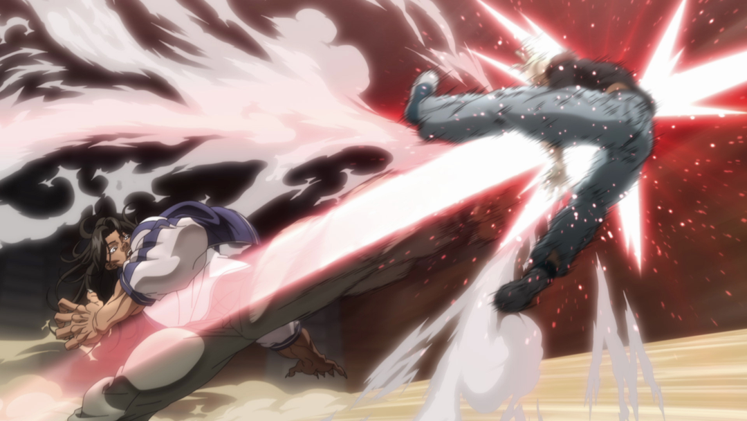 範馬刃牙 野人戦争（ピクルウォーズ）編 第05話 | アニメの動画配信は