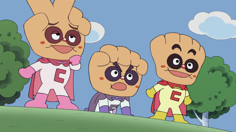 それいけ！アンパンマン アンパンマンと3ばいクリームパンダ