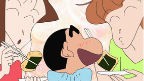 クレヨンしんちゃん おもちつきが楽しみだゾ
