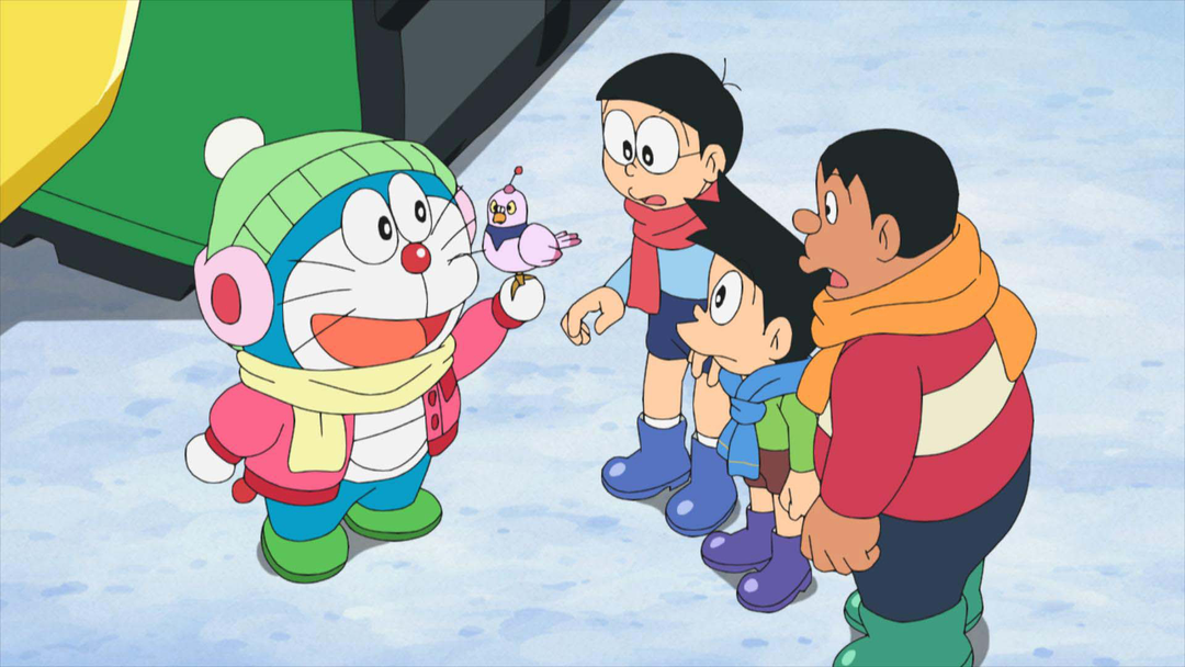 ドラえもん 巨大ロボットで雪あそび！？ | 映画・ドラマ・アニメの動画