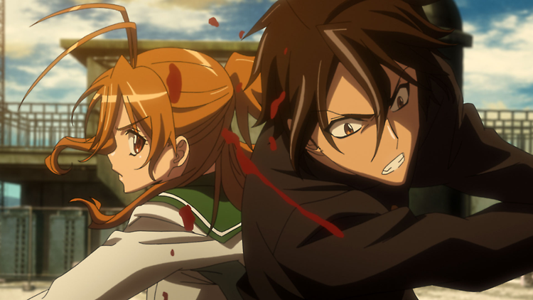 学園黙示録 HIGHSCHOOL OF THE DEAD 第02話