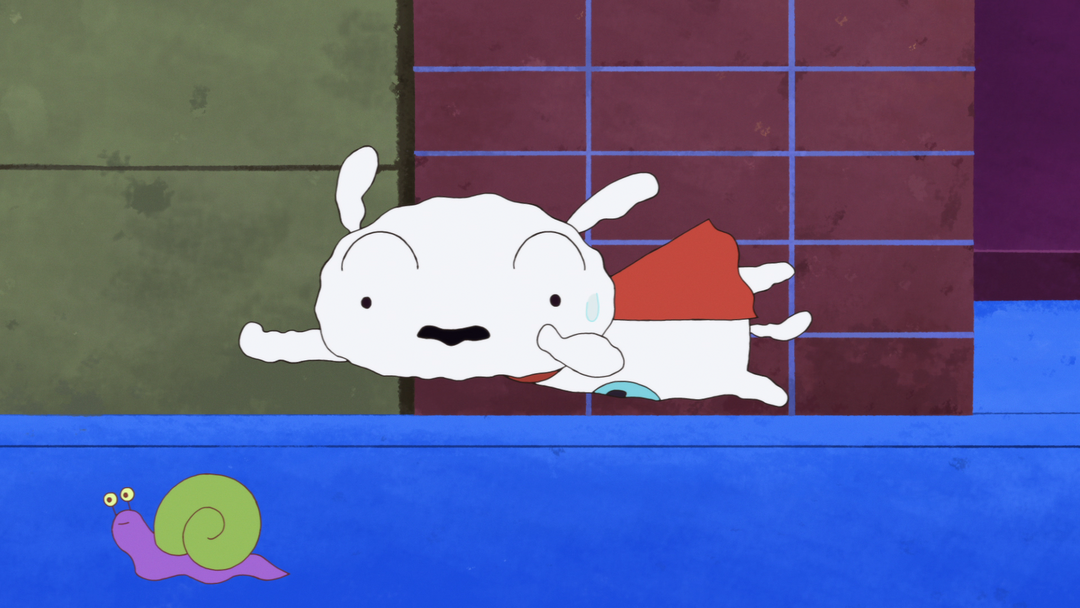 シロはスーパーヒーロー