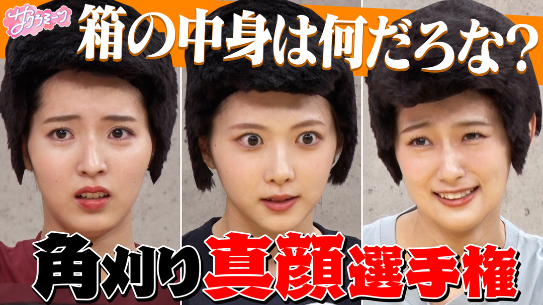 櫻坂46 meets ジェラードン 角刈り真顔選手権‼