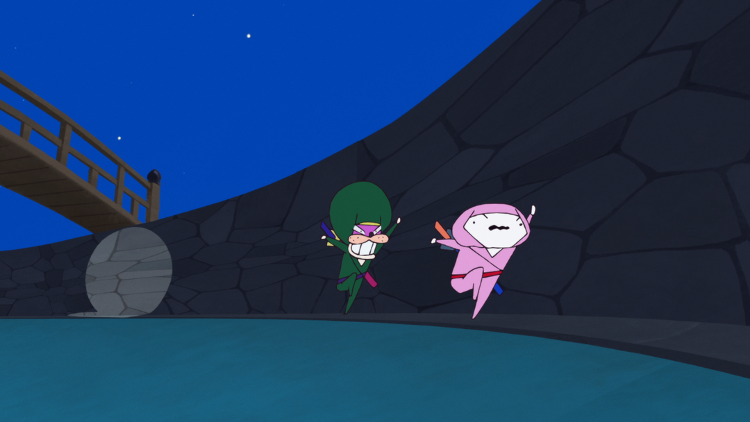 シロ、忍者になる