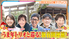 日曜マイチョイス 【新春SP！！うま年に行きたい！都内のオススメ開運スポット7選】（2026/01/04放送分）