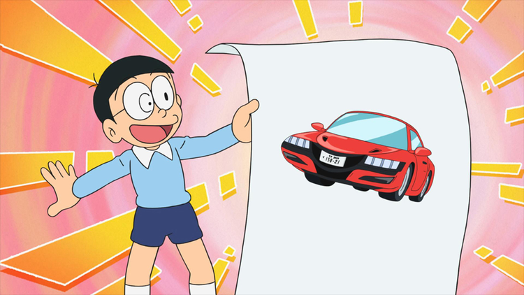 ドラえもん ポスターになったのび太
