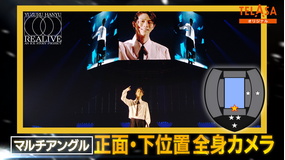 Yuzuru Hanyu “REALIVE” an ICE STORY project 宮城公演（4月12日）正面下位置全身カメラ