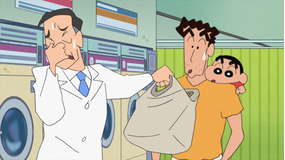 クレヨンしんちゃん コインランドリーはらくらくだゾ