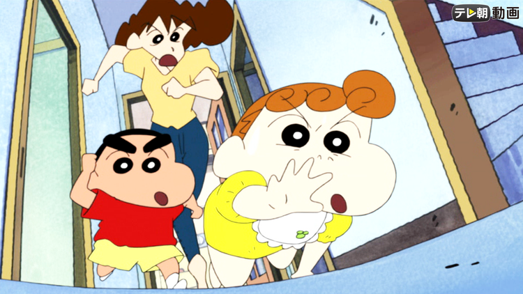 クレヨンしんちゃん ひまわりのおツメを切るゾ