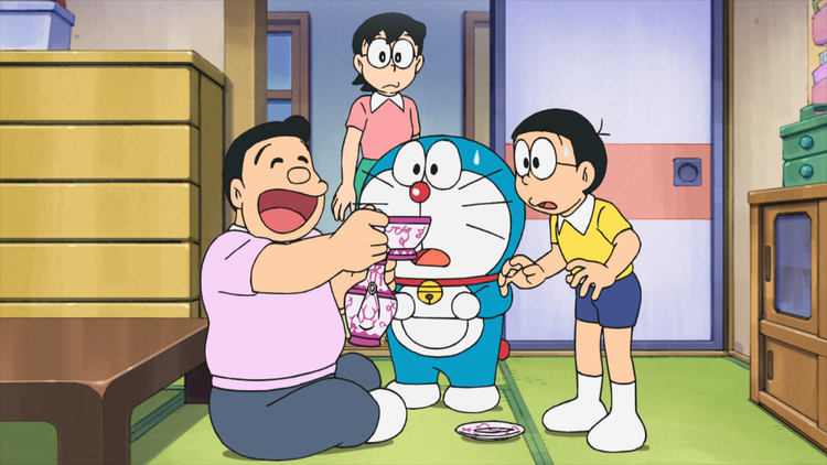 ドラえもん 父の日にアドベン茶