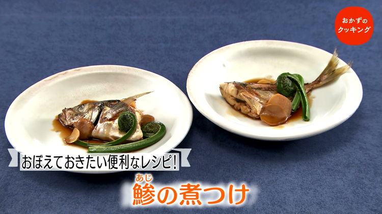 おかずのクッキング 土井善晴の「鯵の煮つけ」/きじまりゅうたの「プルコギビビンバ弁当」(2021/05/15放送分)