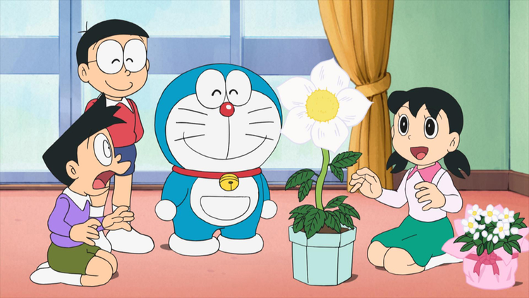 ドラえもん 植物ペン