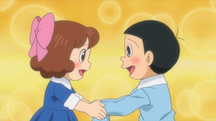 ドラえもん 赤いくつの女の子