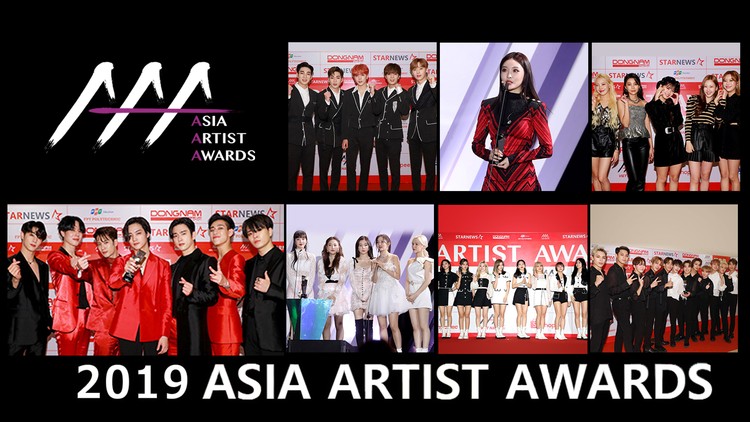 2019 ASIA ARTIST AWARDS/字幕