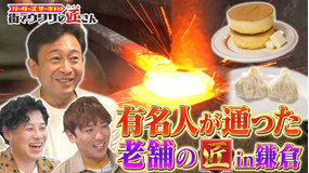 リーダーズサーチ 街でウワサの匠さん 古都鎌倉で有名人が通った老舗の匠さんを大調査!大物政治家からあの伝説のアーティストが愛した逸品とは…?