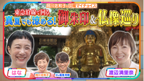 日曜マイチョイス 【仏像愛好家のはなが渡辺満里奈と大人の趣味・御朱印＆仏像巡り！】（2025/08/03放送分）