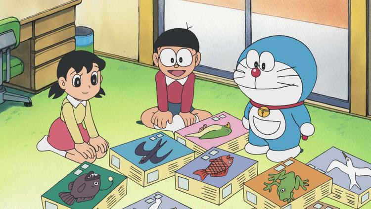 ドラえもん え?成長するプラモ?自然観察プラモシリーズ