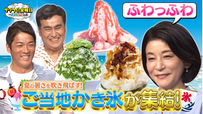 ザワつく!金曜日 夏に食べたいご当地かき氷が集結!進化するかき氷にちさ子さんも興味津々!(2025/08/08放送分)
