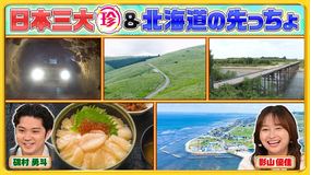ナニコレ珍百景 知られざる日本三大〇〇＆北海道の先っちょで日本最北の〇〇発見！（2026/08/09放送分）