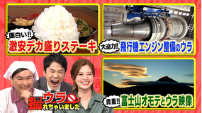 ウラ撮れちゃいました 超貴重!飛行機のエンジン整備のウラ側に迫る!(2021/11/18放送分)