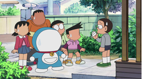 ドラえもん 消しゴムでのっぺらぼう